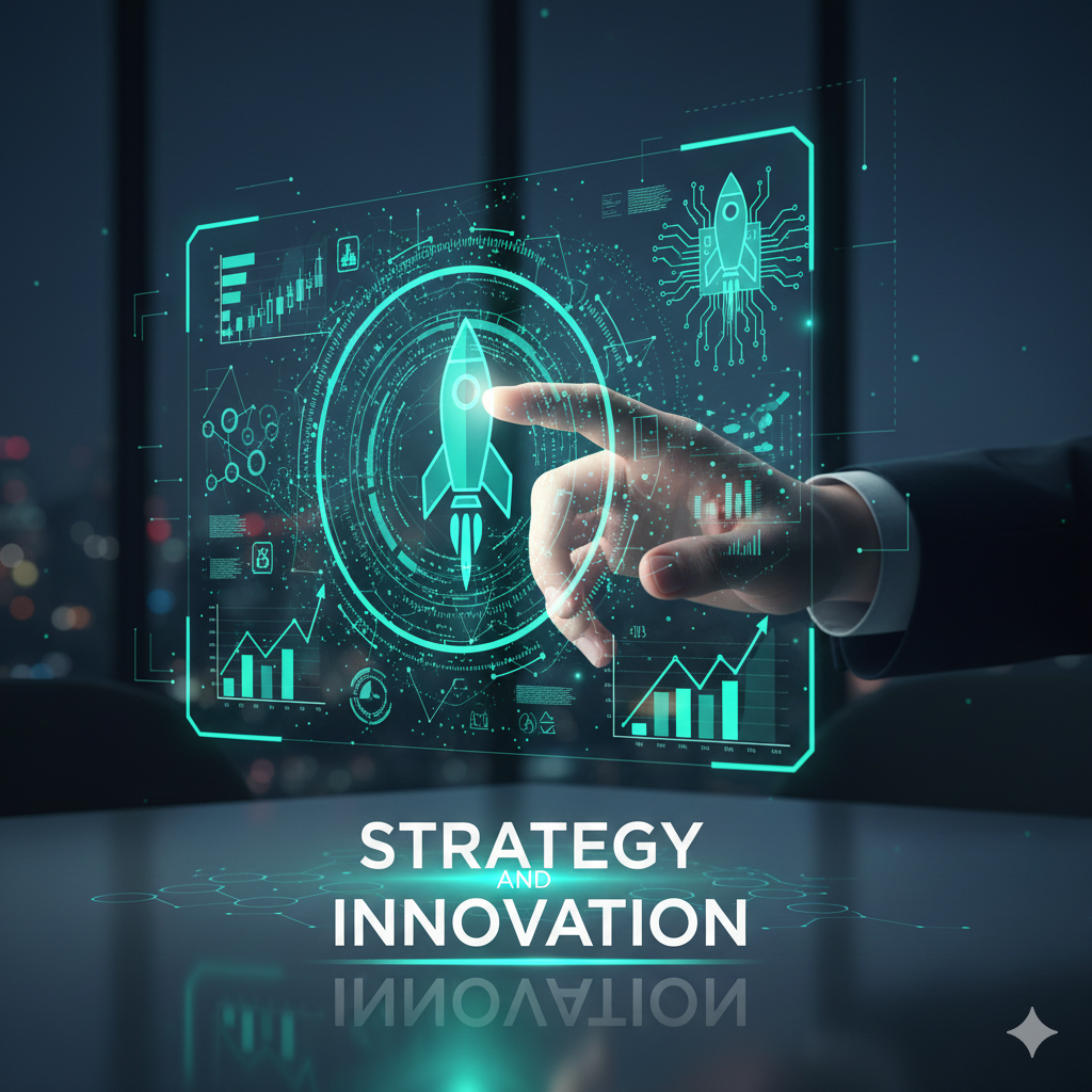 Abstract digital illustration representing data and connectivity